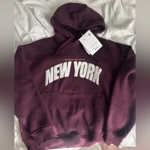 NWT NEW YORK HOODIE